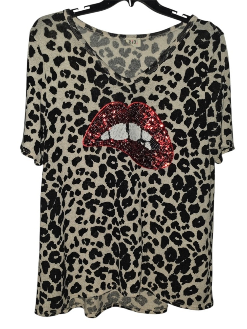 Bibi Short Sleeve Blouse Size XL